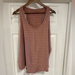 Lululemon Striped Pink Love Tank size 20(?)